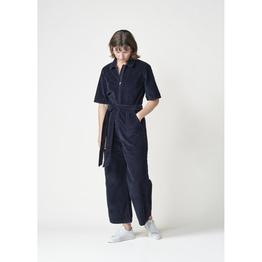 Klitmøller Collective - Asta fløjls buksedragt Navy