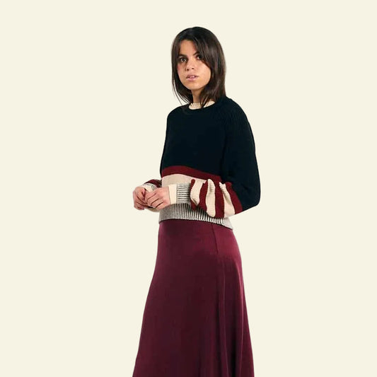Suite13lab - Nelas Jumper Stripes Black