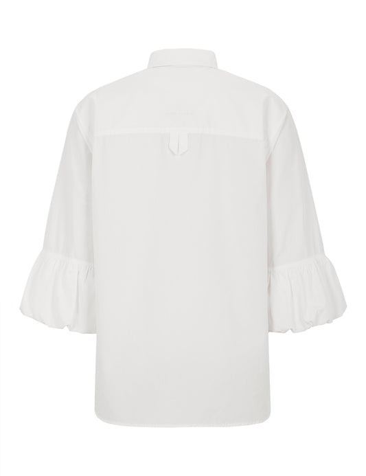 Esmé Studios - Coral Shirt White