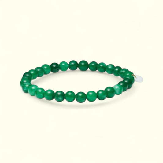 Soi - Grøn Jade Armbånd 6 mm
