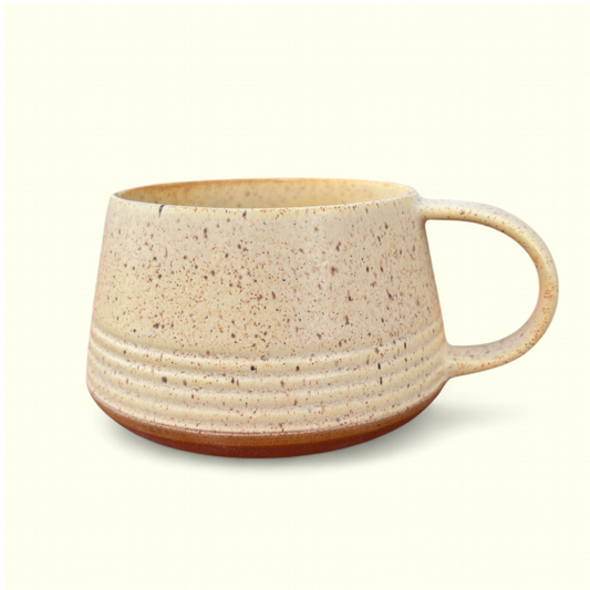 AVNBY KERAMIK - Retro-Gul Rillet Kop