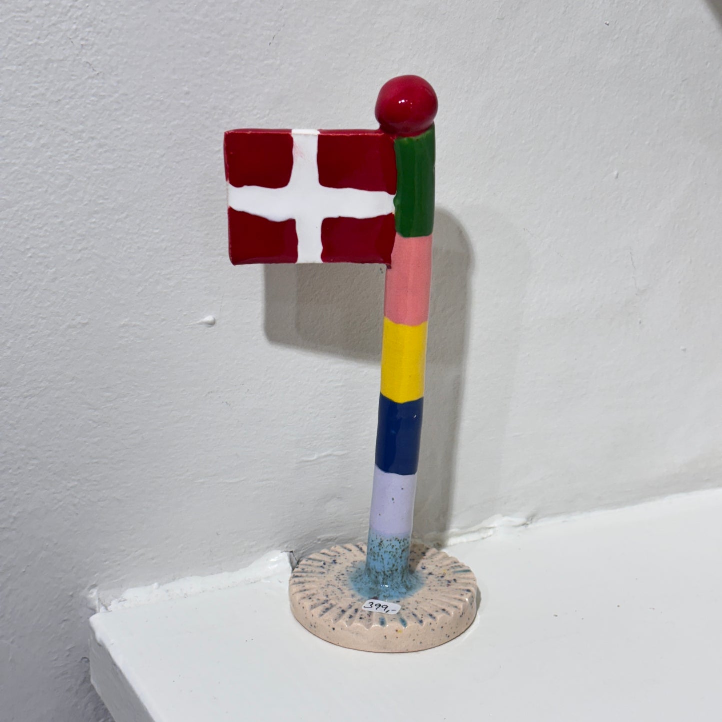The Clay Play - 399 kr. Keramik Flag