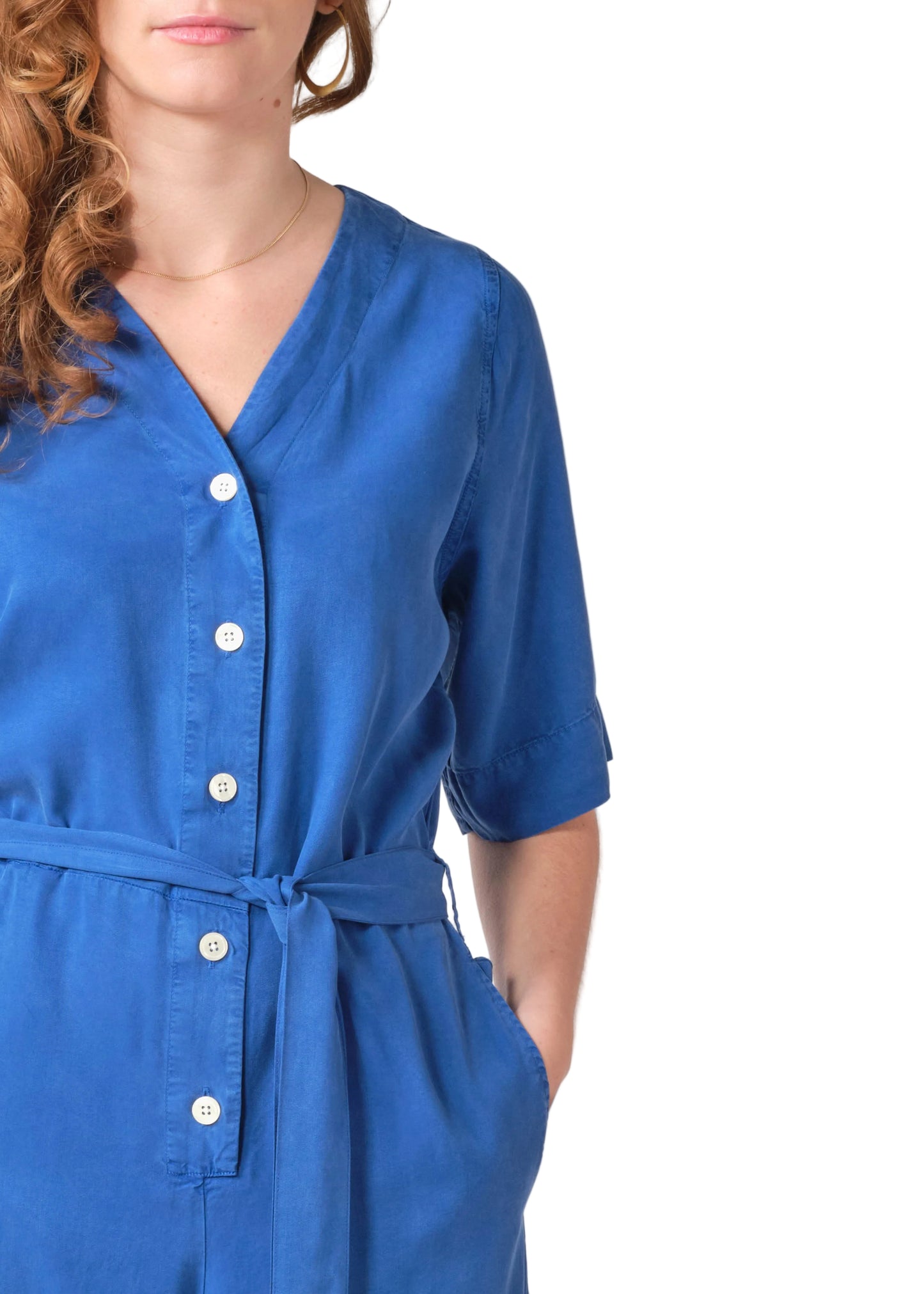 Klitmøller Collective - Marna Jumpsuite Surf blue