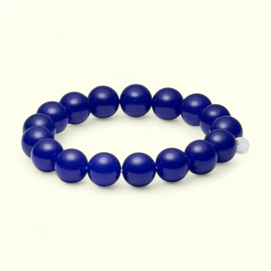 Soi - Chunky Lapis Lazuli Armbånd