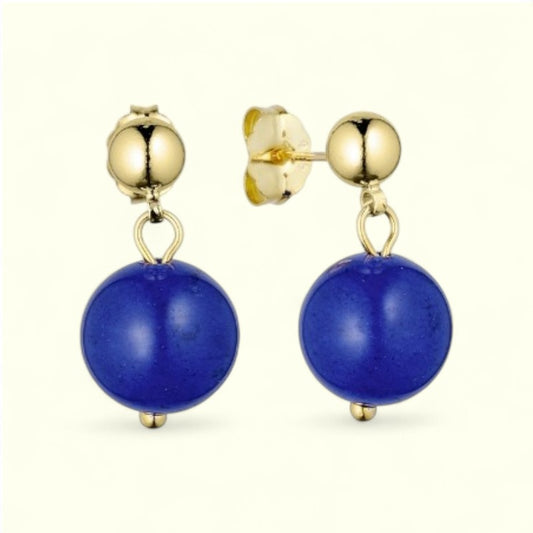 Soi - Nora Lapis Lazuli Øreringe