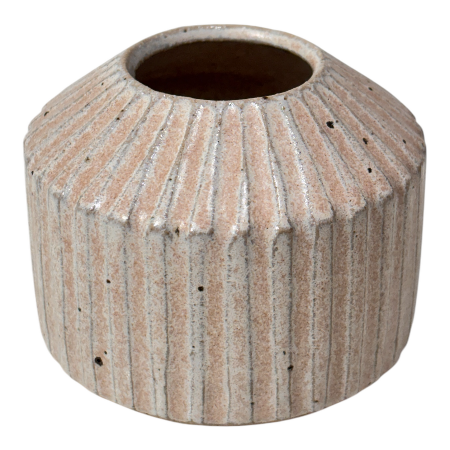 Ida Høstrup Studio, Vase, Lav Rillet