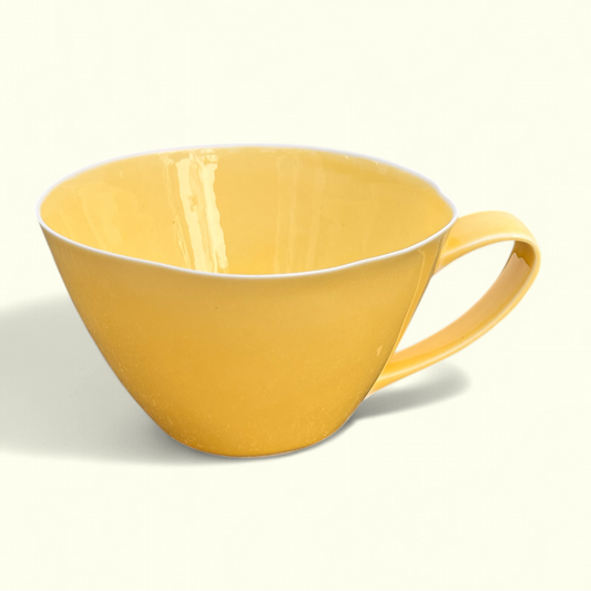 Caroline Fredriksson - Gul porcelæns kop
