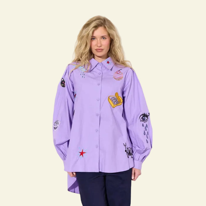 HunKøn - Sasha Shirt Lavender