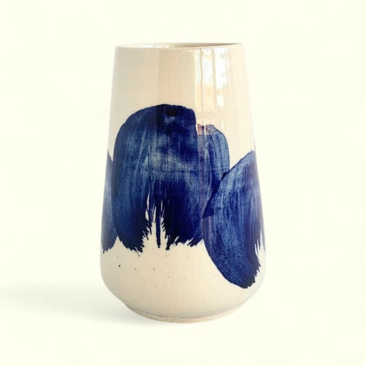 Bornholms Keramikfabrik - Small Vase Blue Vertigo