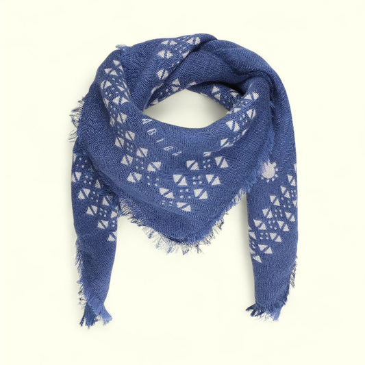 Habiba - Paloma Tørklæde Indigo