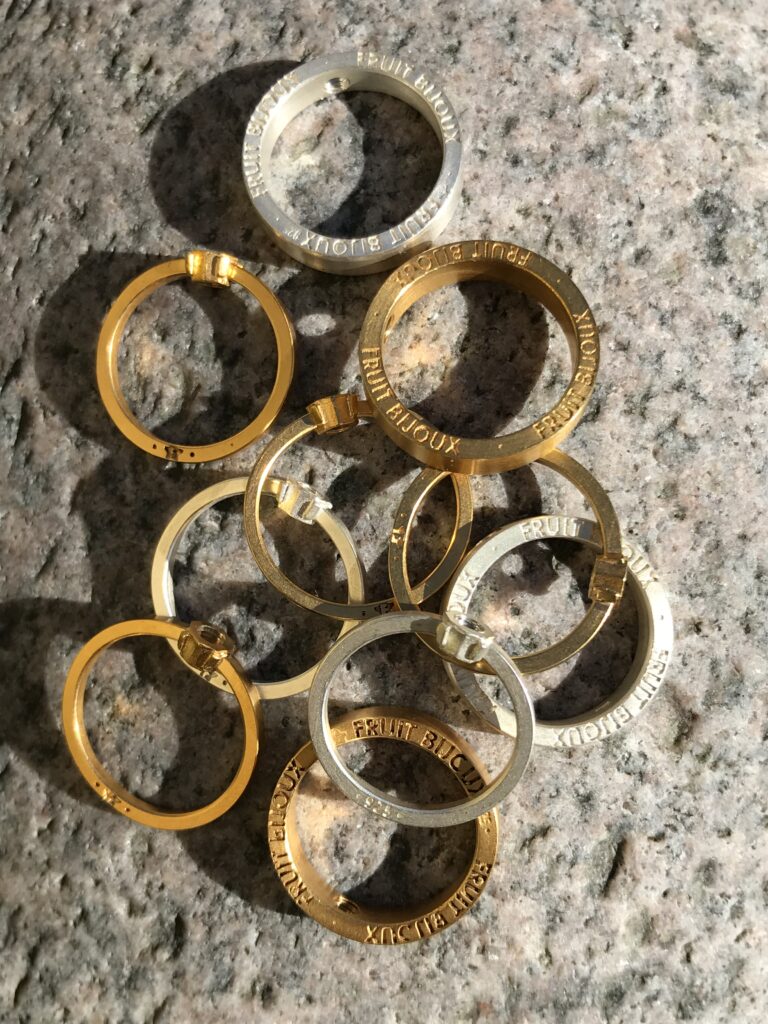 Fruit Bijoux - Ring til top, bred