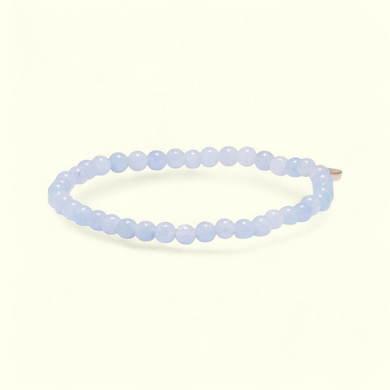 Soi - Aquamarin Armbånd 4 mm