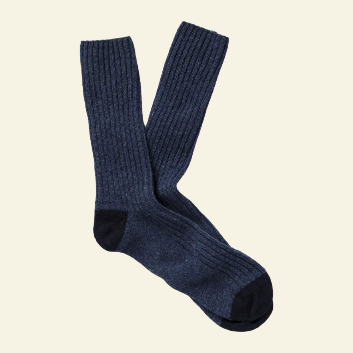 Royalties - Cobalt Strømper Recycle Uld