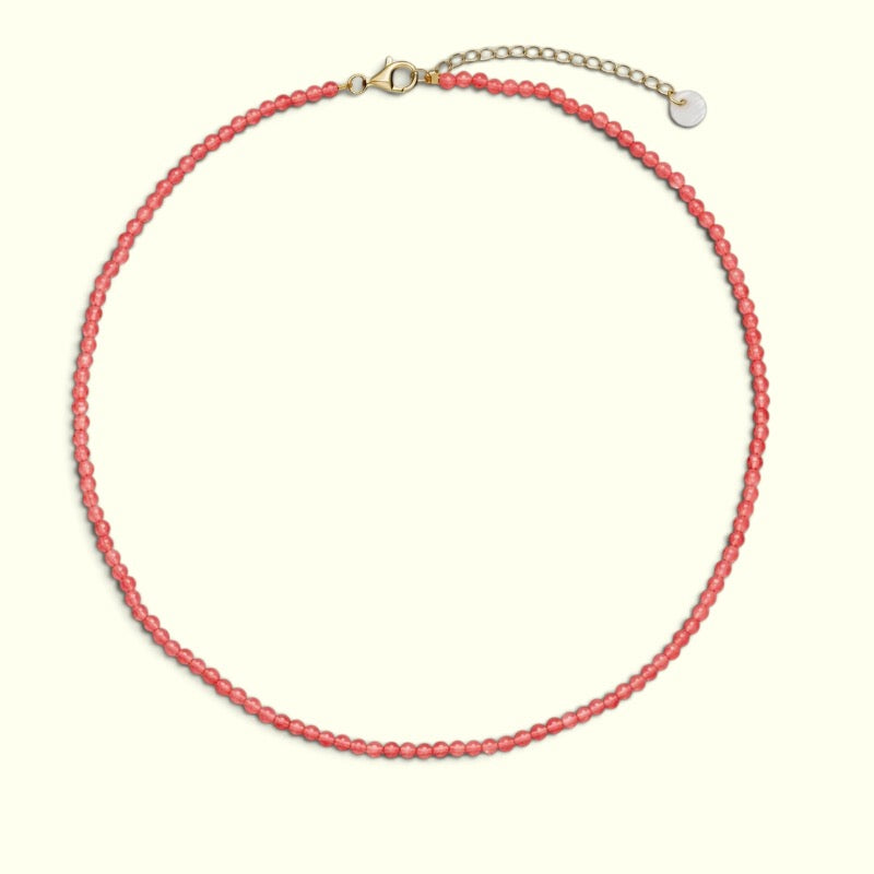 Soi - Luna Redstone Quartz Halskæde