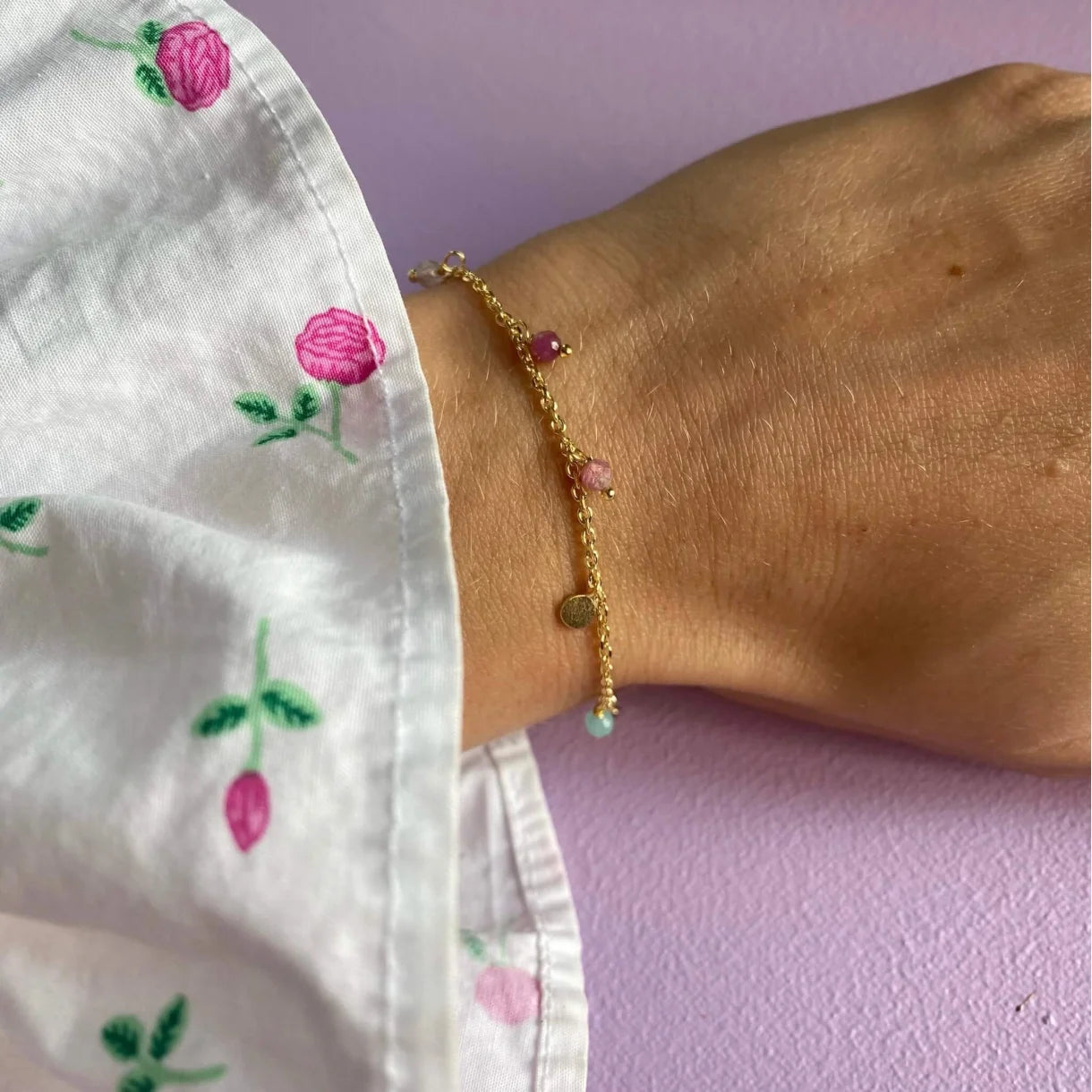 Lone P - Pearl Rain Armbånd