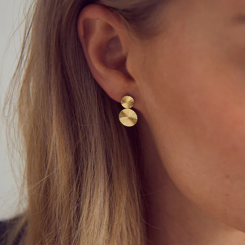 Jewelry by Grundled - Scarlett Dobbelt Øreringe