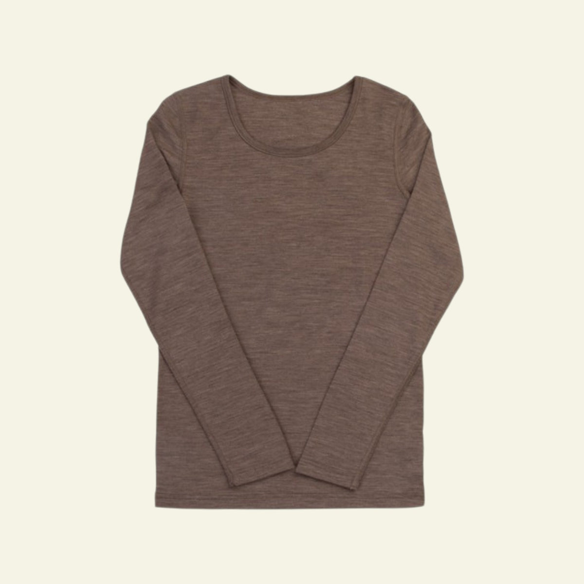 Joha - Blouse w/long sleeves Brun