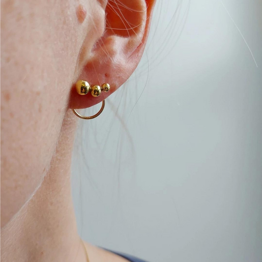 Soebye-jewellery - One Piece 3 Kugler Øreringe