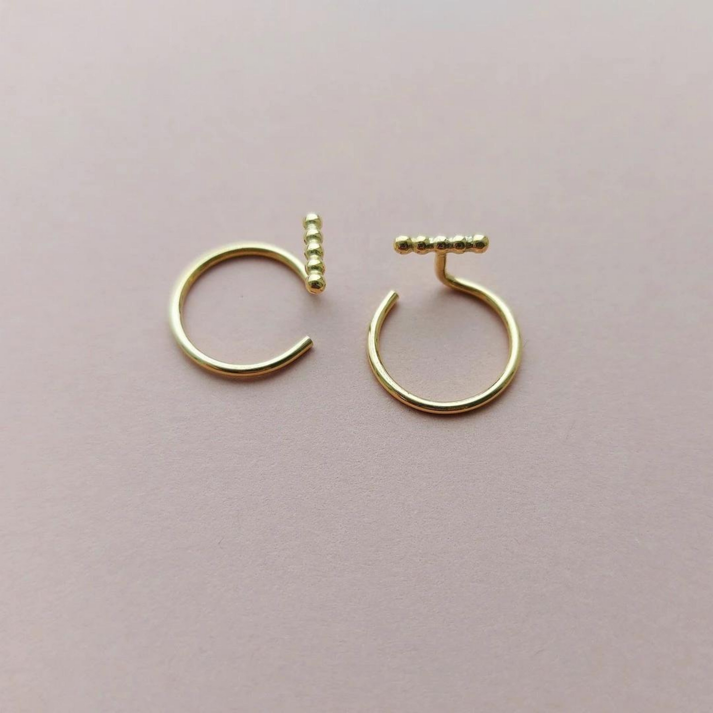 Soebye-jewellery - One Piece Perletråd Øreringe