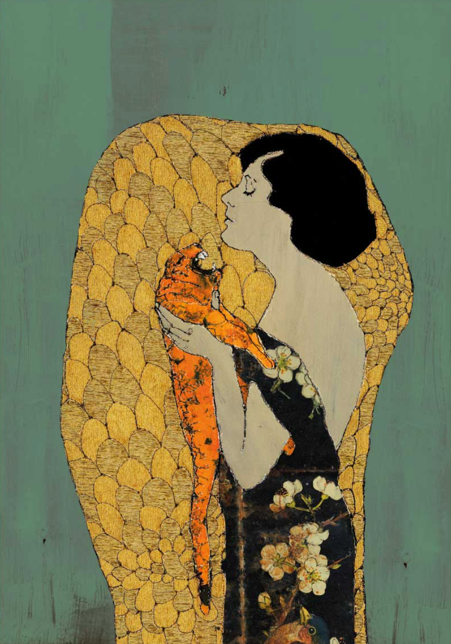 Madstitch Illustrationer - Tigerwoman