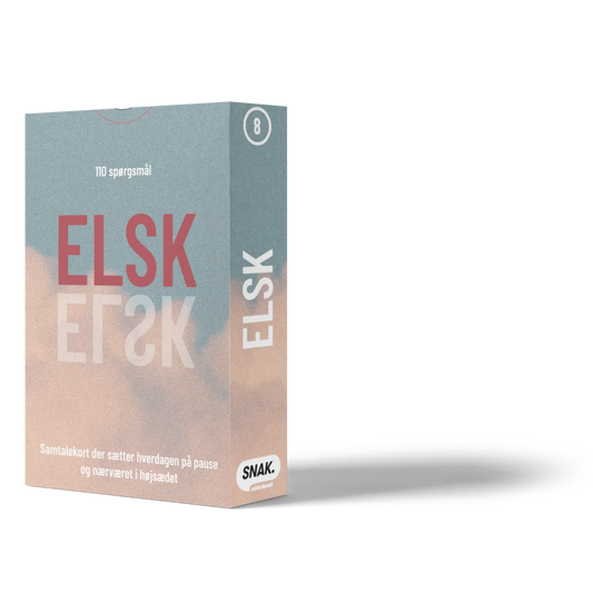 Snak samtalespil - Elsk