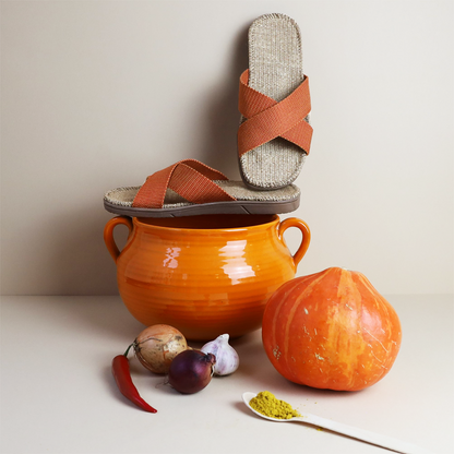 Shangies - Spicy Pumpkin Unisex Sandaler