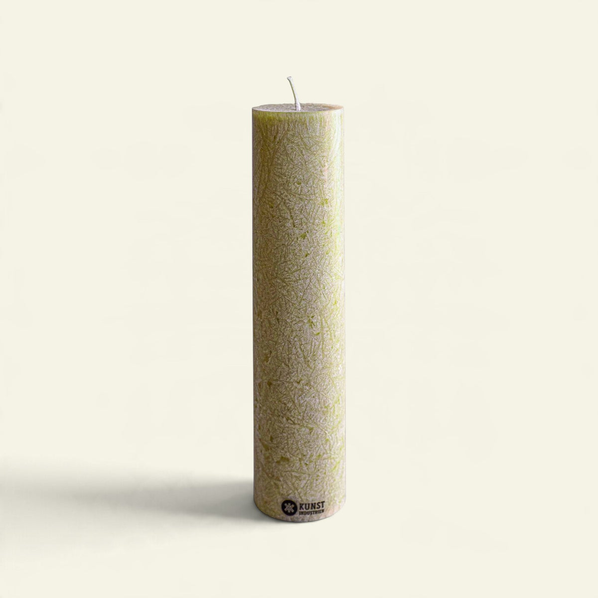 Kunstindustrien - Upcycled Olive Wax Lys 25 cm.