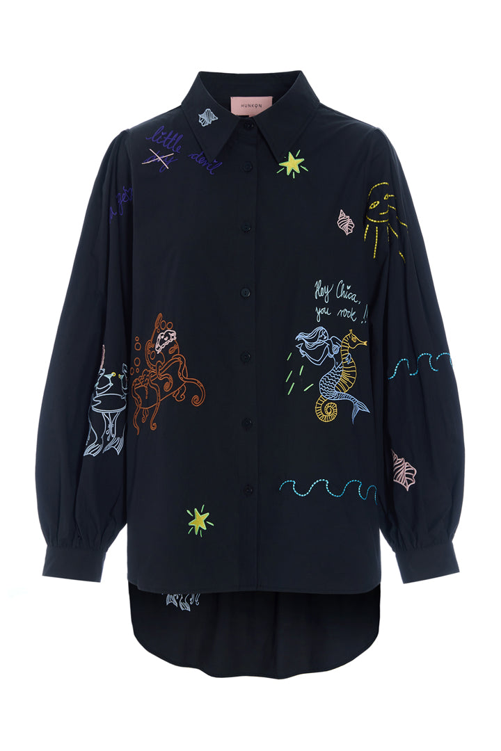 HunKøn - Sasha Shirt Black