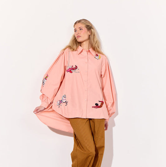 HunKøn - Sascha Shirt Peach
