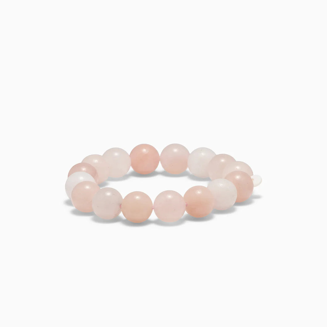 Soi - Rosa Jade Krystal armbånd