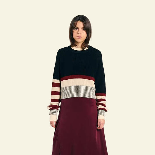 Suite13lab - Nelas Jumper Stripes Black