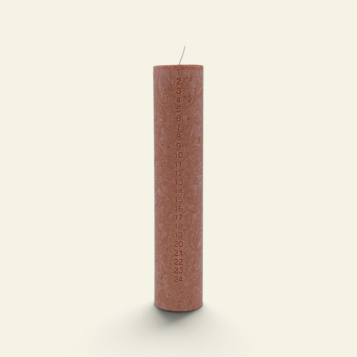 Kunstindustien - Chestnut Upcycled Wax Kalenderlys