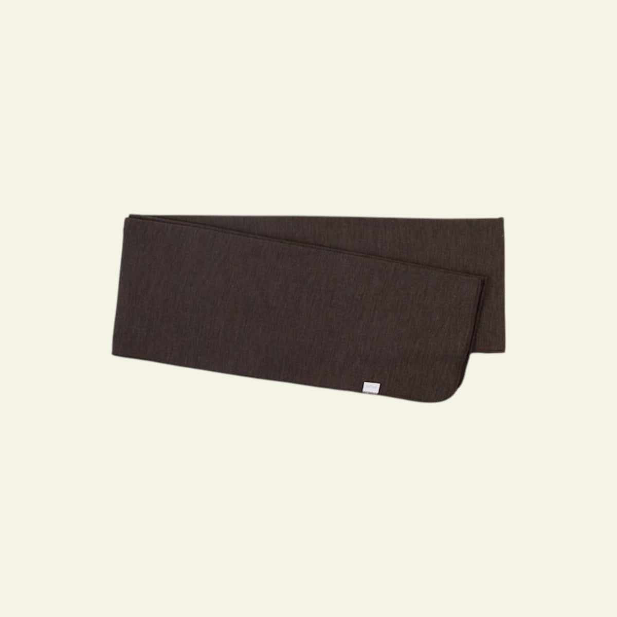 Joha - Scarf, double layer Mørkebrun