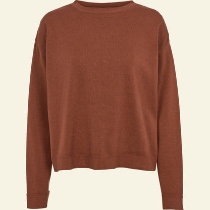 Basic Apparel - Kari O-Neck Tortoise Shell