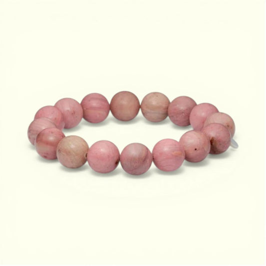 Soi - Chunky Rhodonit Armbånd