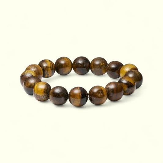 Soi - Chunky Tiger Eye armbånd