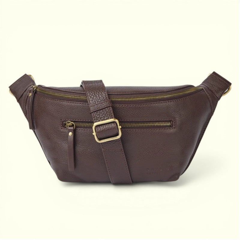 O MY BAG - Drew Bum Bag Chocolate
