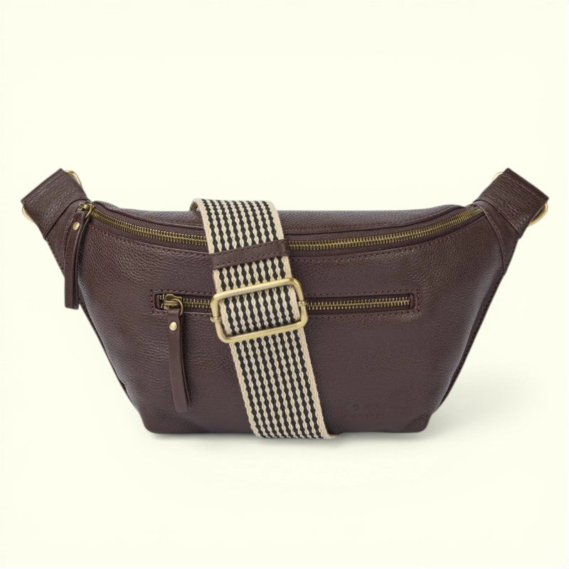 O MY BAG - Drew Bum Bag Chocolate
