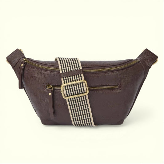 O MY BAG - Drew Bum Bag Chocolate