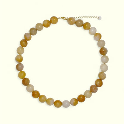 Soi - Faro Orange Aventurin Halskæde