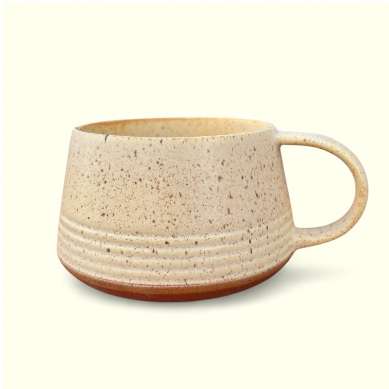 AVNBY KERAMIK - Retro-Gul Rillet Kop