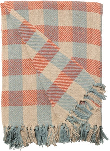 Au Maison - Plaid Tern Mint/Orange