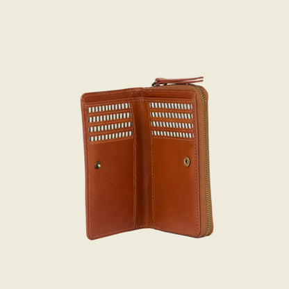 O MY BAG - Jett Wallet Cognac Klassik Læder