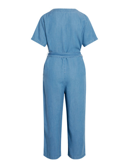 Klitmøller Collective - Marna Jumpsuit Light blue chambery