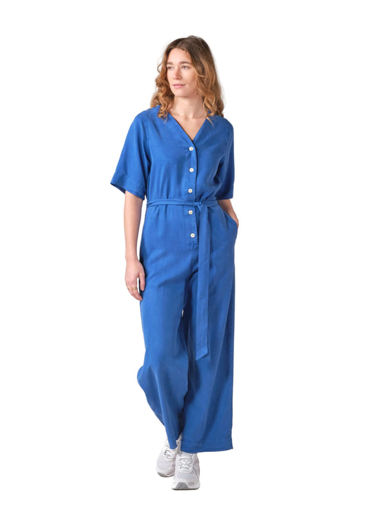 Klitmøller Collective - Marna Jumpsuite Surf blue