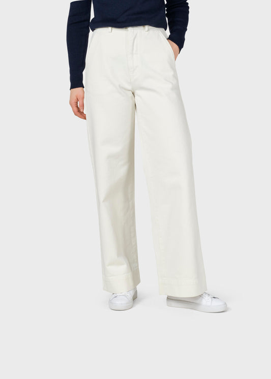Klitmøller Collective - Lydia denim pants cream
