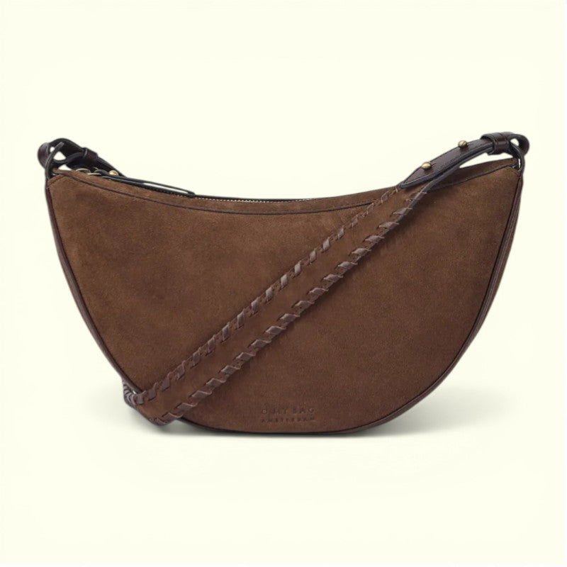 O MY BAG - Leo Midi Crossbody Strap Chocolate