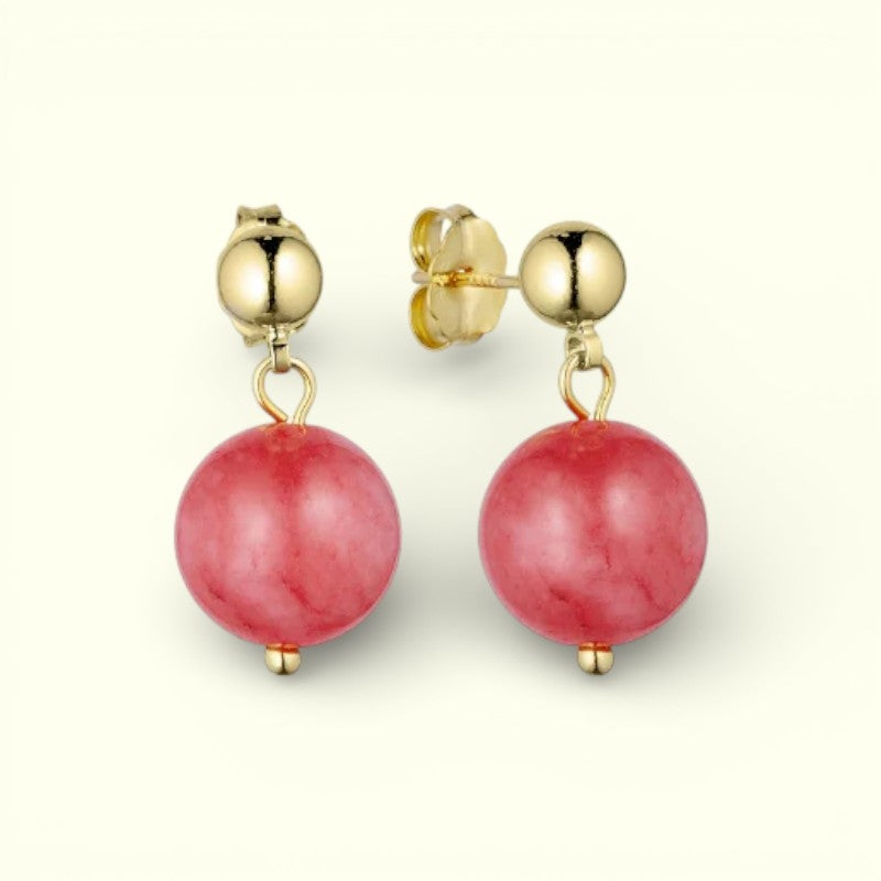 Soi - Nora Redstone Quartz Øreringe