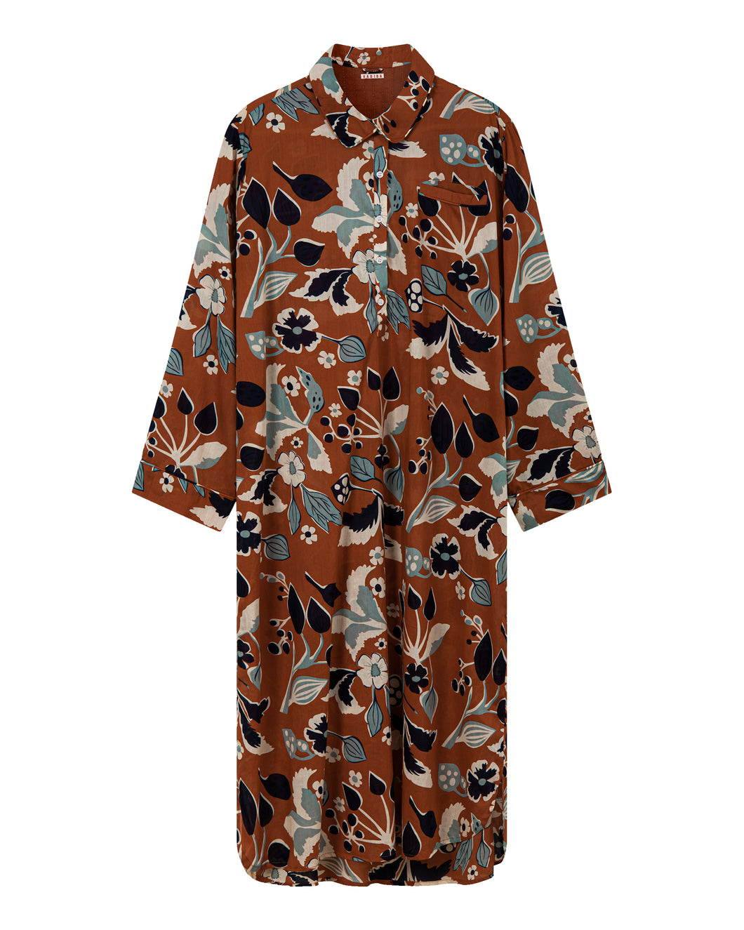 Habiba - Forest Maze Shirt Dress