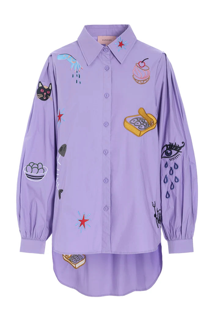 HunKøn - Sasha Shirt Lavender